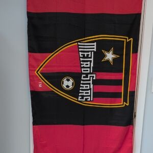Rare MetroStars Banner Flag Like New 60x34 New York Red Bulls